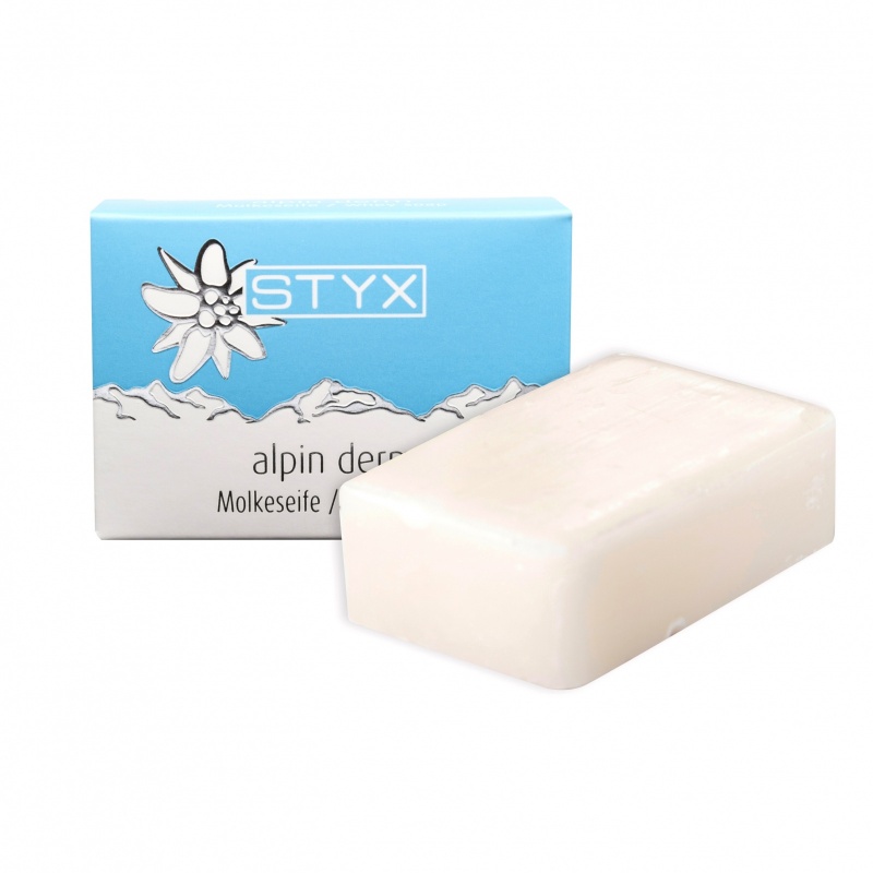 Alpin Derm Whey Soap with edelweiss