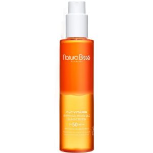 Natura Bissé C+C Vitamin SPF 50 Bi-Phase Invisible Sunscreen 200 ml i produktförpackning