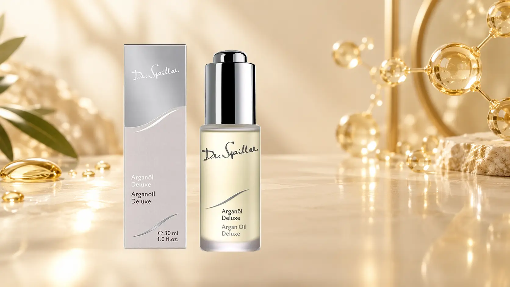 Dr. Spiller Arganoil Deluxe för lipidrik hudvård under hösten.